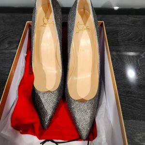 Christian Louboutin Silver shoes